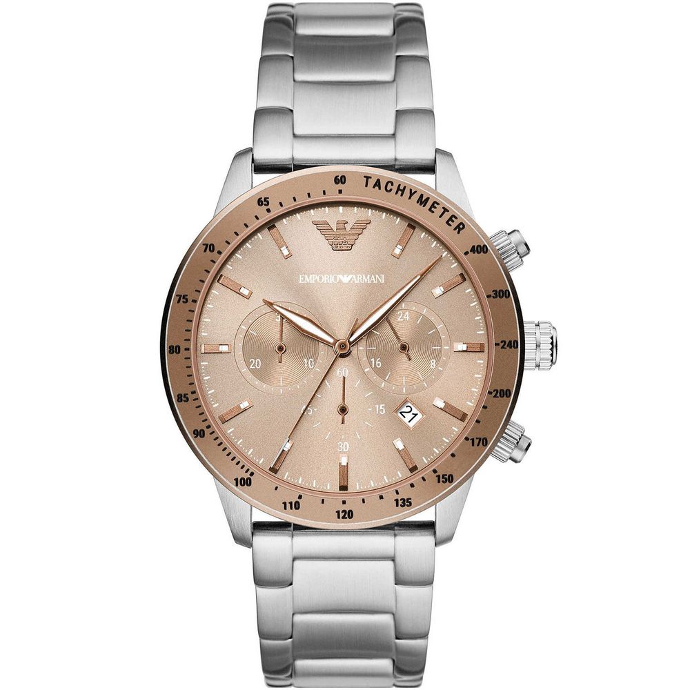

Серебряные часы из нержавеющей стали Armani