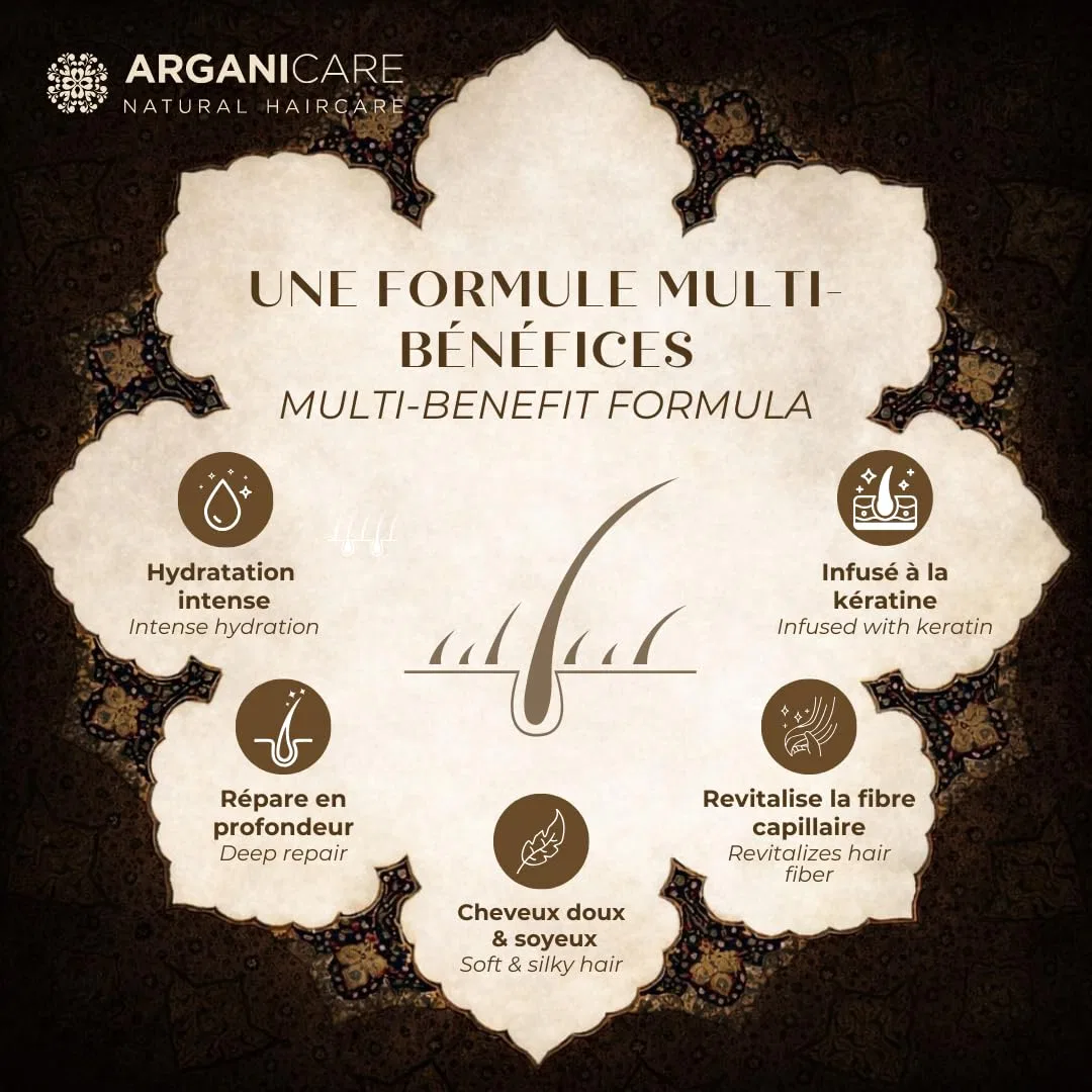 Несмываемый кондиционер Arganicare Collagen для тонких и поврежденных волос 400 мл Arganicare — фото 3