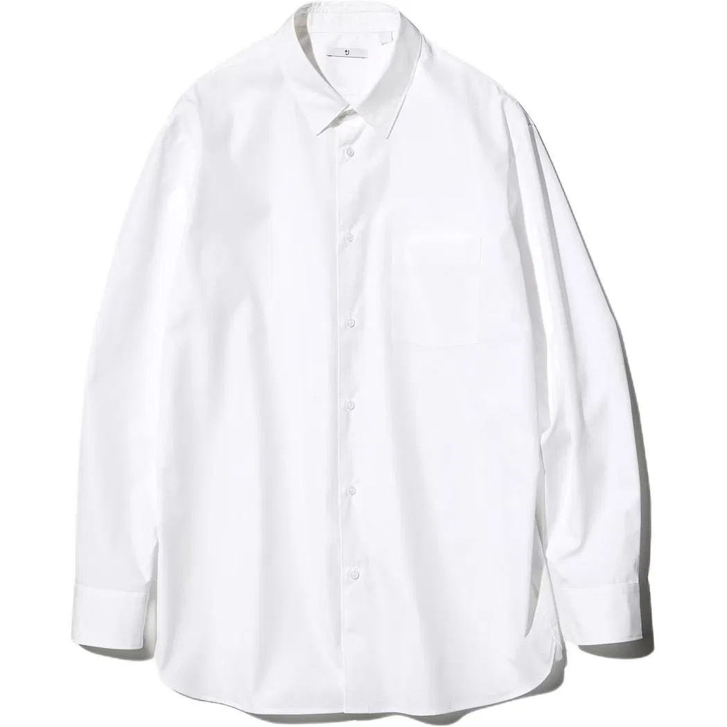Рубашка Jil Sander SS25 мужская белая UNIQLO, White