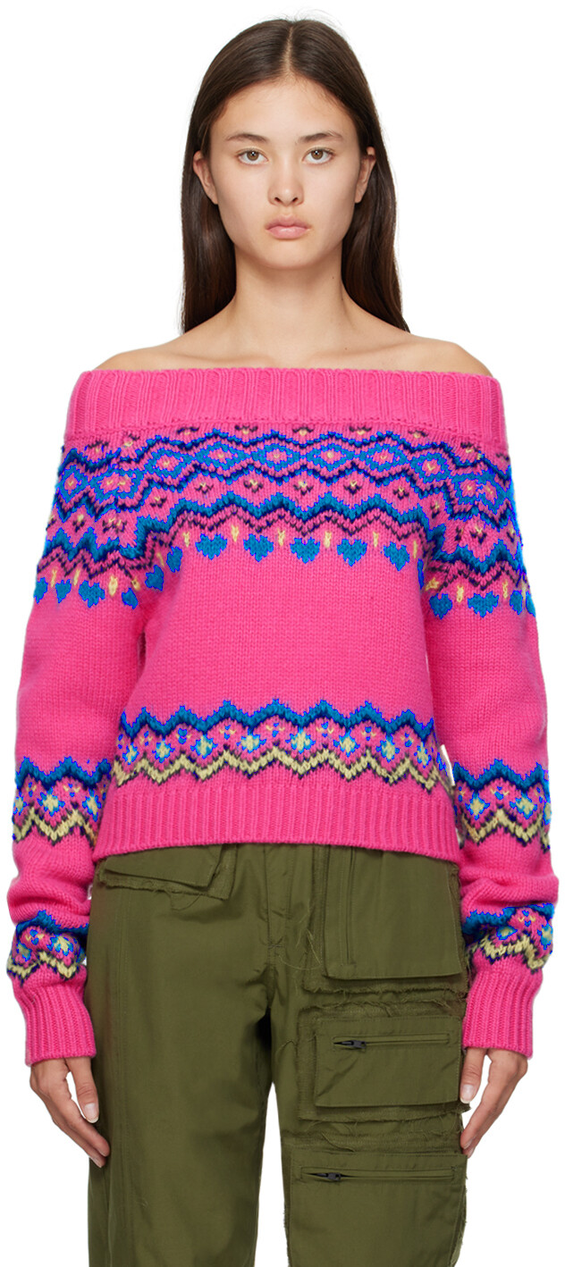

Розовый свитер Andersson Bell Tako Nordic