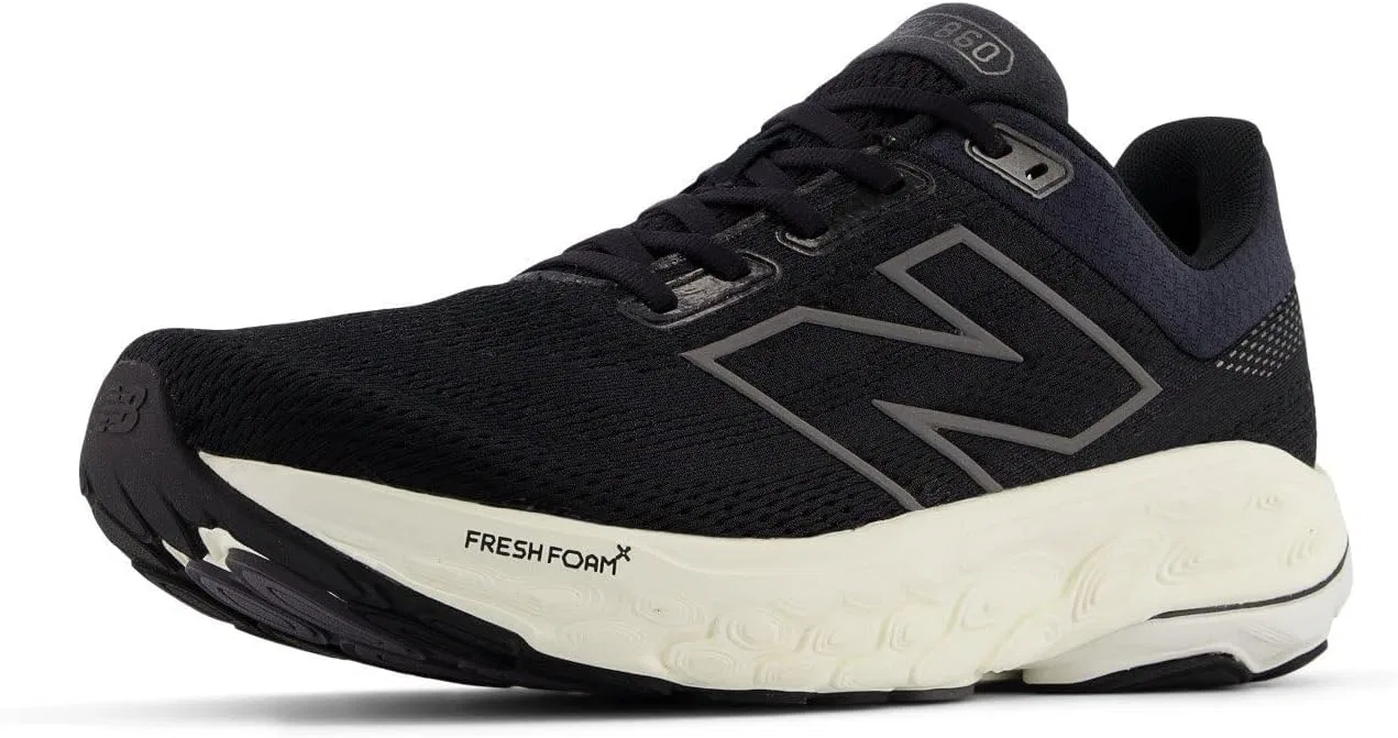 Мужские беговые кроссовки New Balance M860k14, Black Phantom Sel Marin