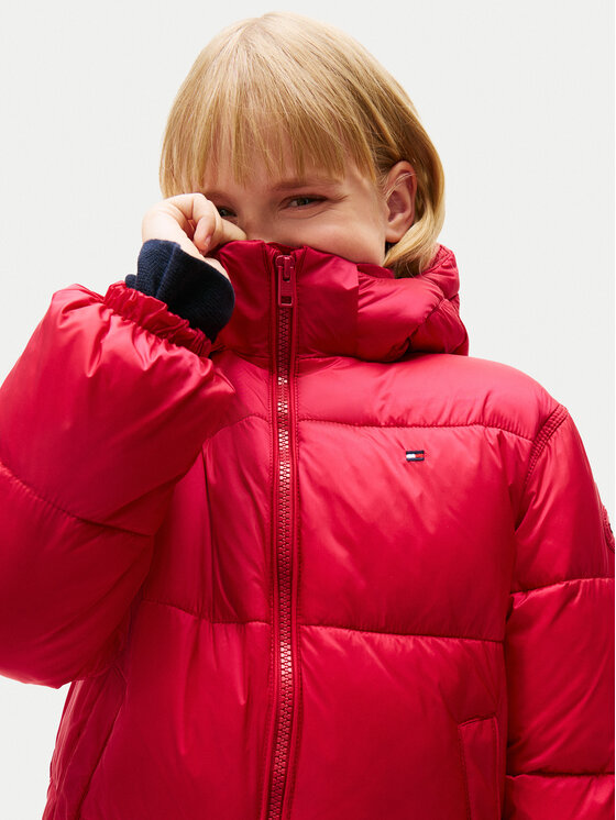 Зимняя куртка regular fit KG0KG08759 D Tommy Hilfiger, красный — фото 4