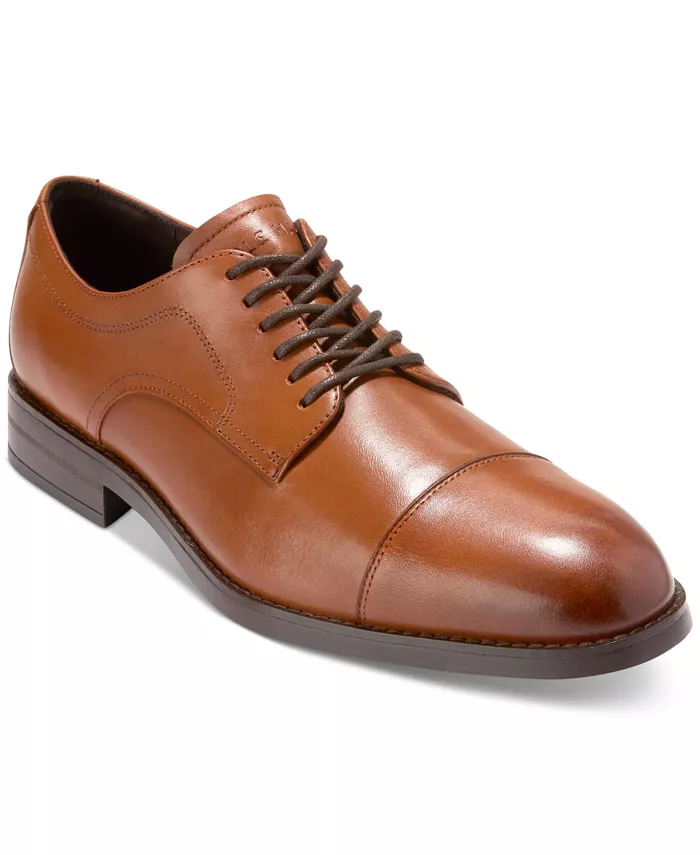 

Мужские оксфорды Harmon Grand Cap Toe Cole Haan, коричневый