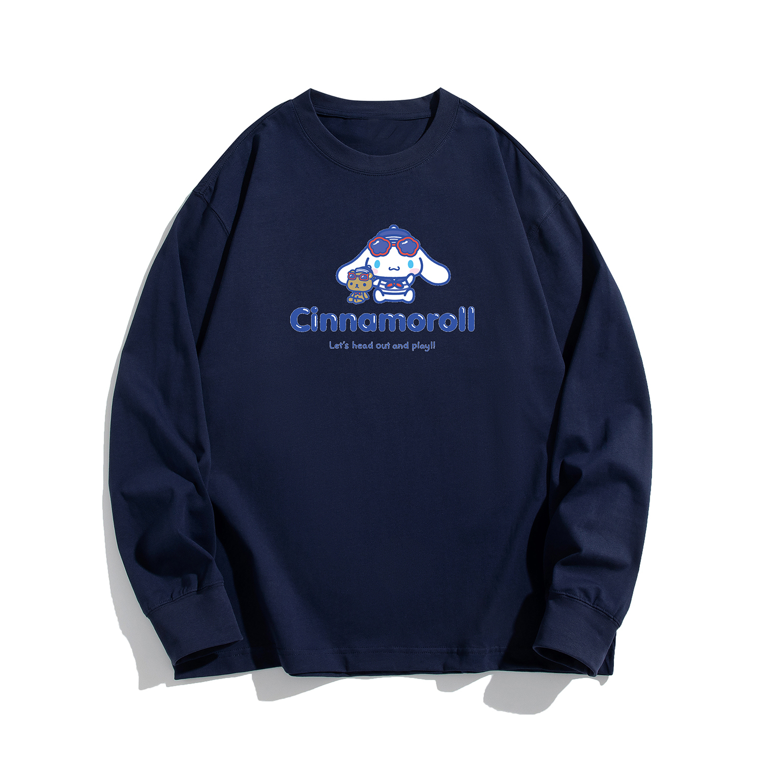 

Футболка Unisex CINNAMOROLL Yugui Dog Sanrio, синий