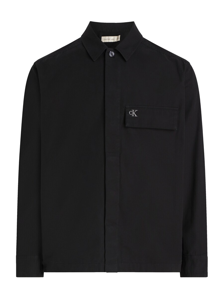 

Повседневная рубашка Calvin Klein Jeans Regular fit Button Up Shirt, черный