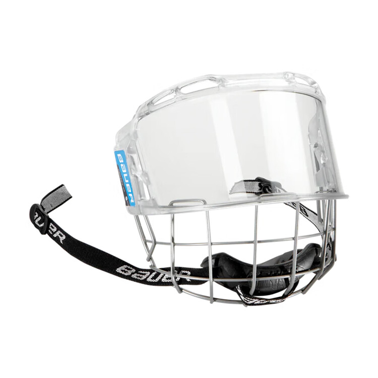 

He Jiagong Шлем Ice Ball с прозрачным визором, детская защитная маска, размер M [HYBRIDSHIELD]