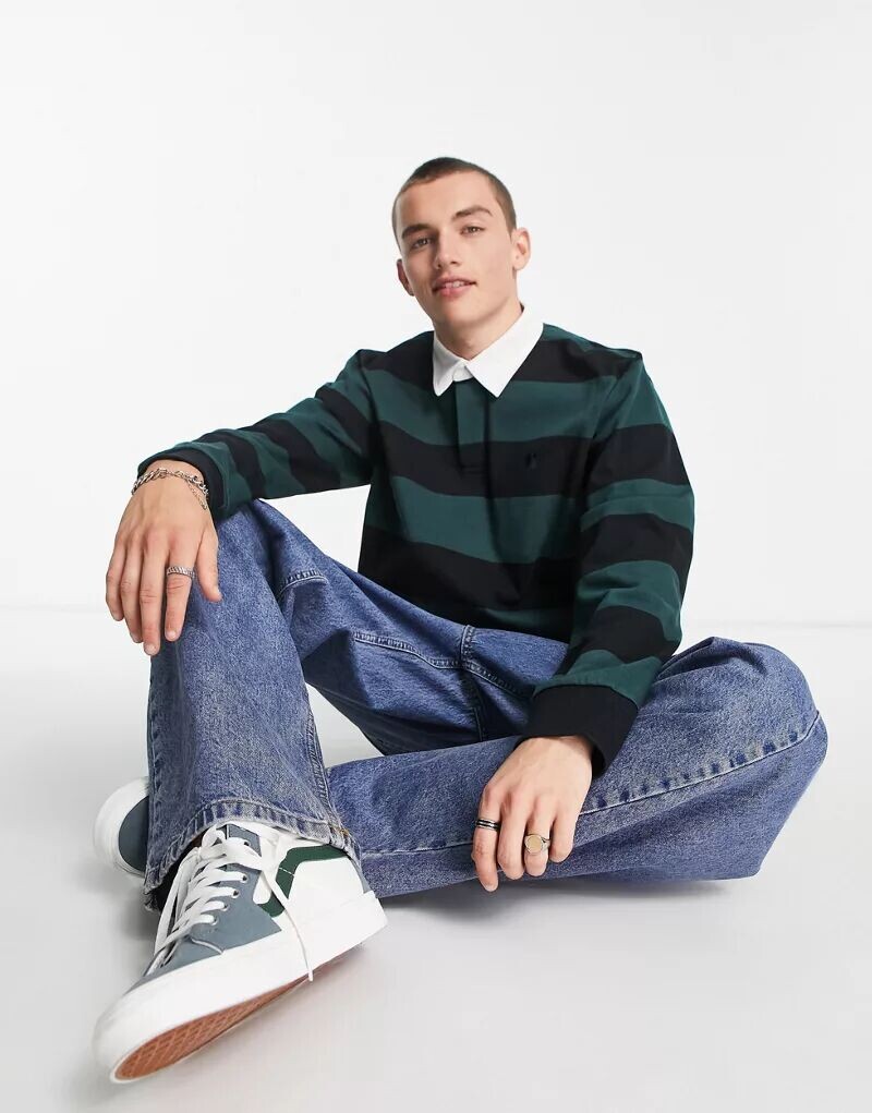 

Зеленая рубашка для регби Carhartt WIP Jagger