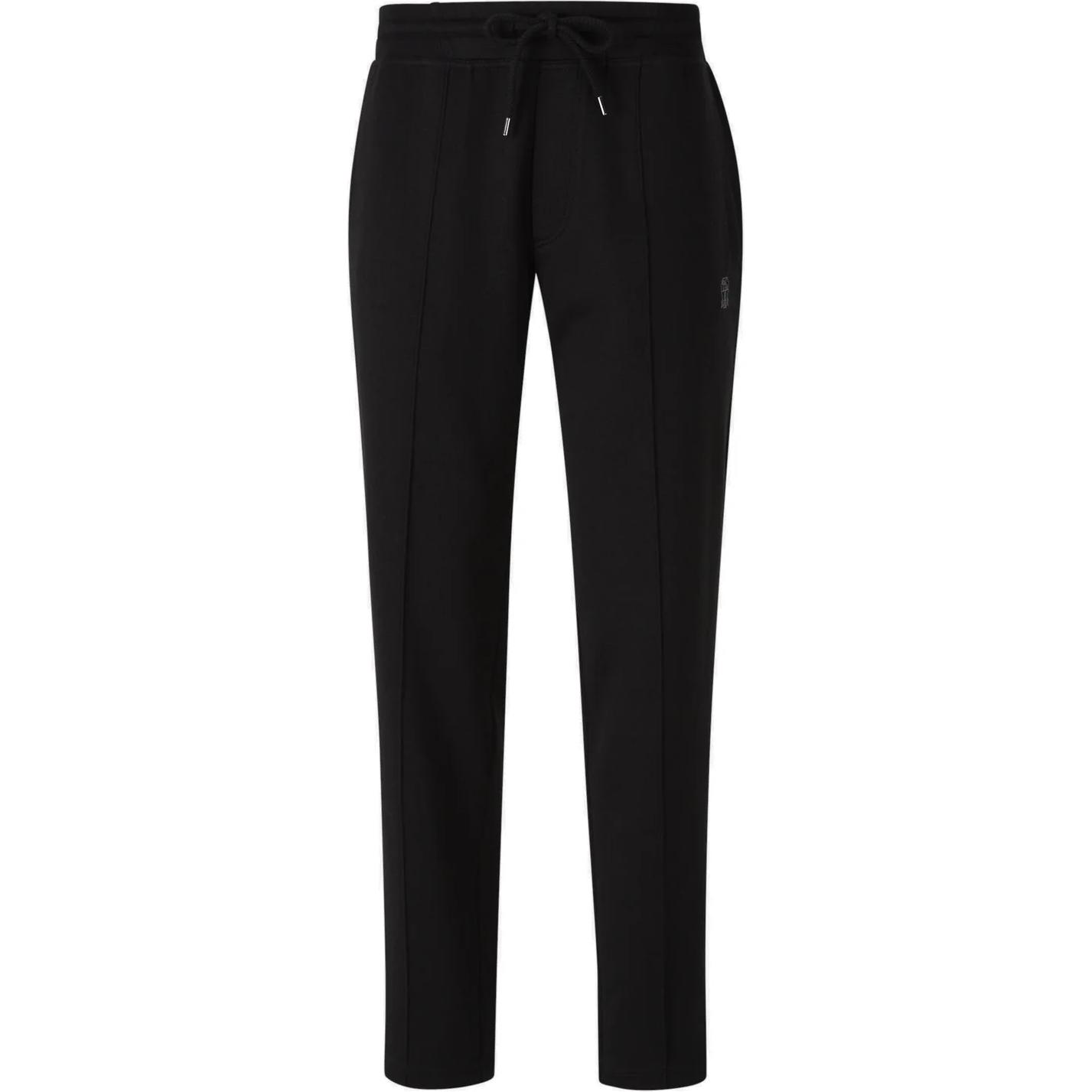 

Брюки прямого кроя с завязками Brunello Cucinelli, черные