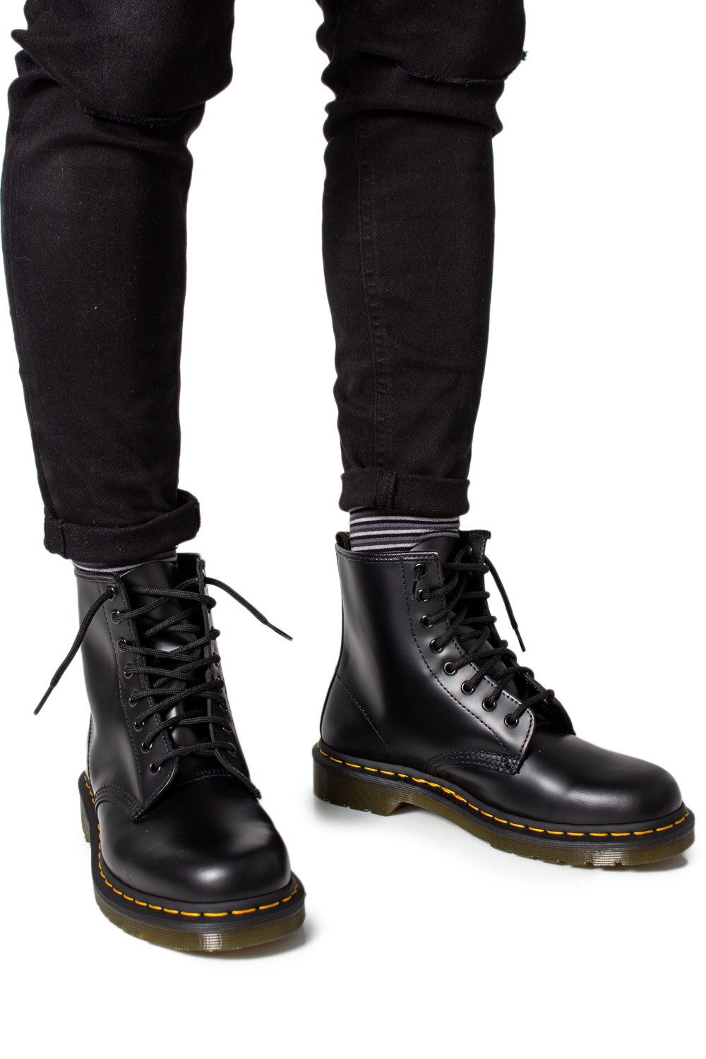 

Ботинки Dr. Martens на шнуровке, черный