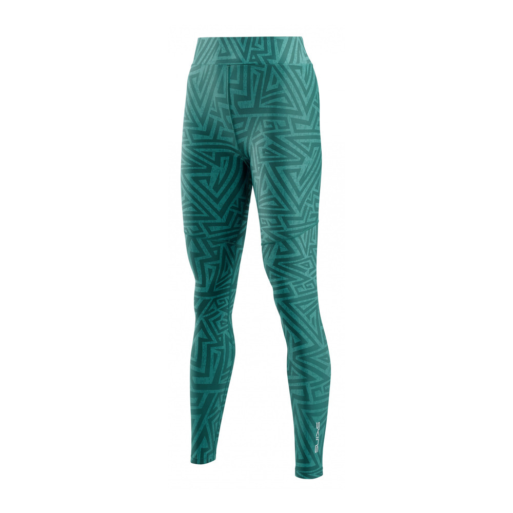 

Тайтсы Skins Series 3 Soft Long, зеленый