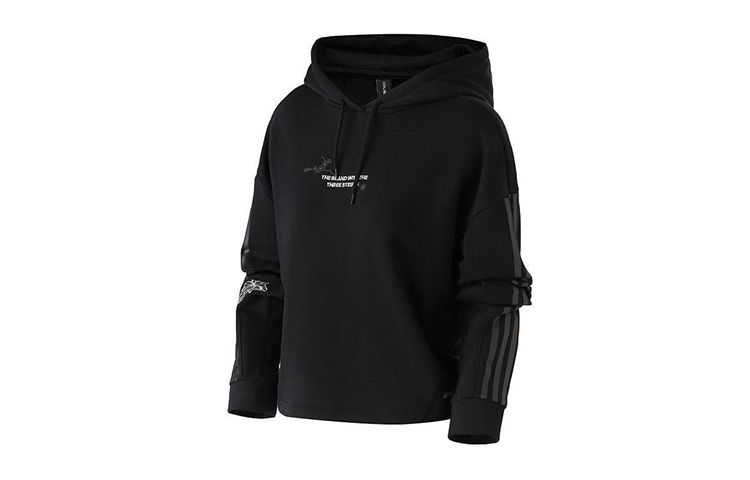 

Свитшот женский черный Adidas Neo