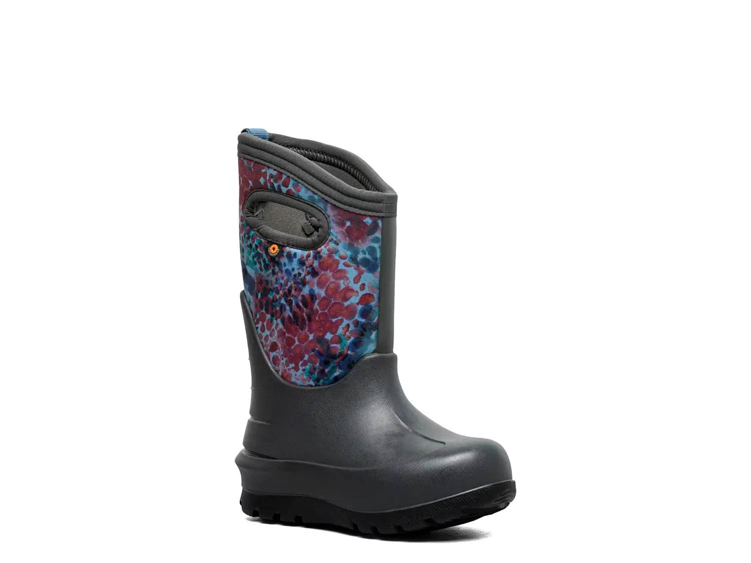 

Классические резиновые сапоги - детские Bogs, Grey Abstract Print