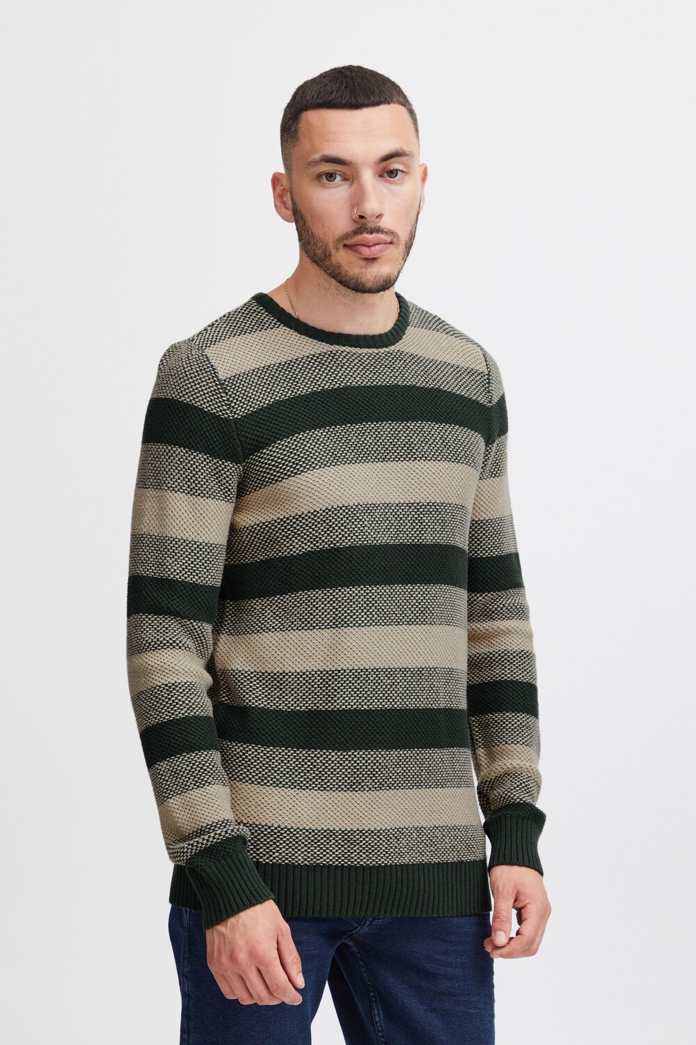 

Пуловер BLEND Strick BH 20715861, зеленый