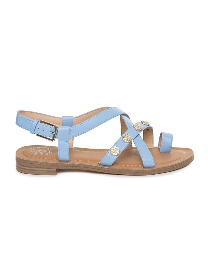 Классические босоножки Guess Shoes, светло-синий — фото 2