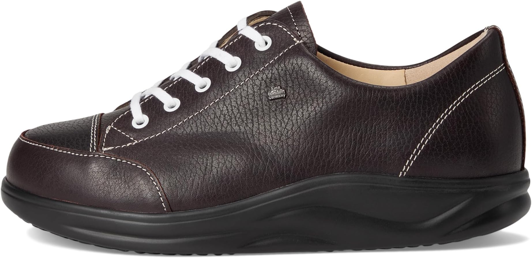 Кроссовки Finn Comfort Women's Ikebukuro Darkbrown Grass, Brown — фото 4