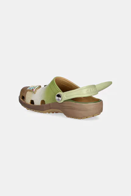 Шлепанцы детские Star Wars Grog u Crocs, зеленый — фото 4
