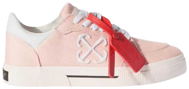 Кроссовки Off-White Wmns New Low Vulcanized 'Light Pink', розовый