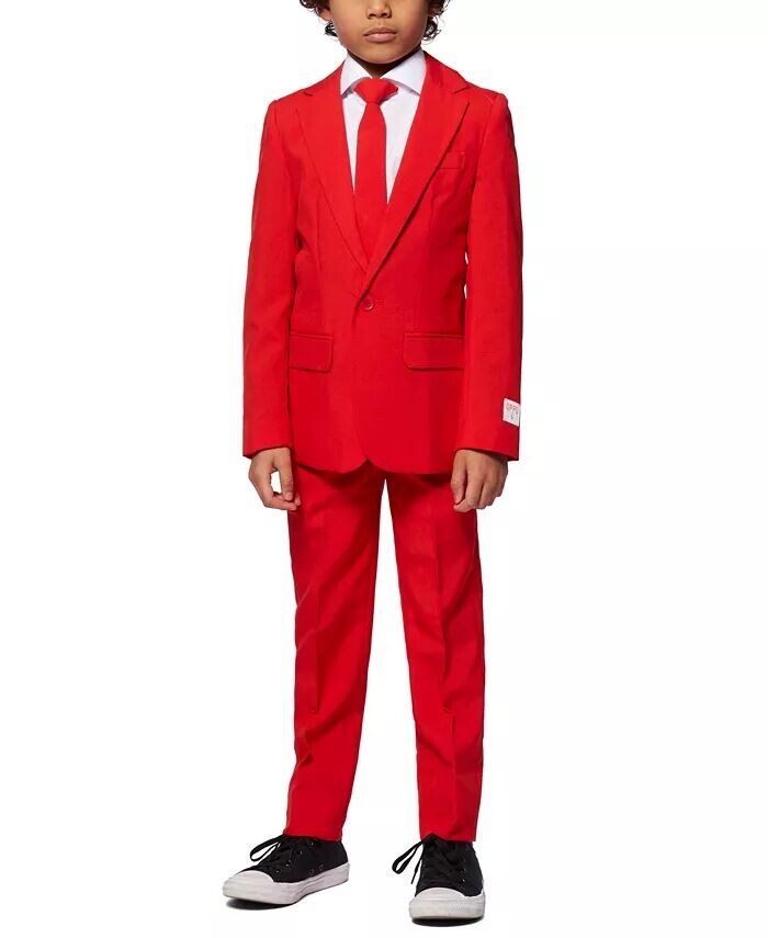 

Однотонный костюм Devil из трех предметов для малышей и мальчиков Opposuits