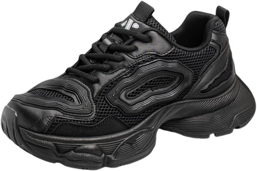 

Мужские дышащие кроссовки из сетки с цветными вставками, повседневные массивные, легкие, с толстой подошвой для бега, джоггинга и ходьбы Lexamen, Style B