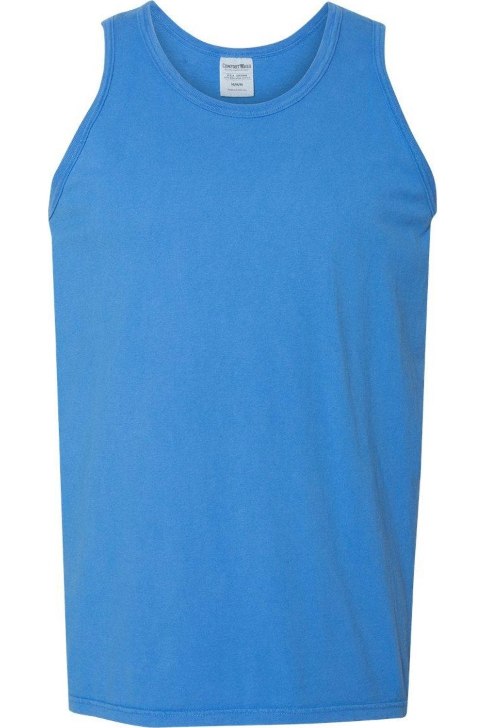 

Майка-унисекс ComfortWash by Hanes Garment-Dyed, цвет summer sky blue