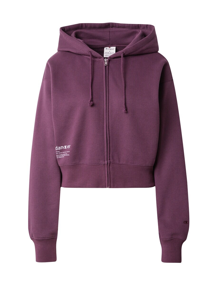 

Толстовка с капюшоном на молнии Champion Authentic Athletic Apparel Zip-Up Hoodie, цвет blackberry