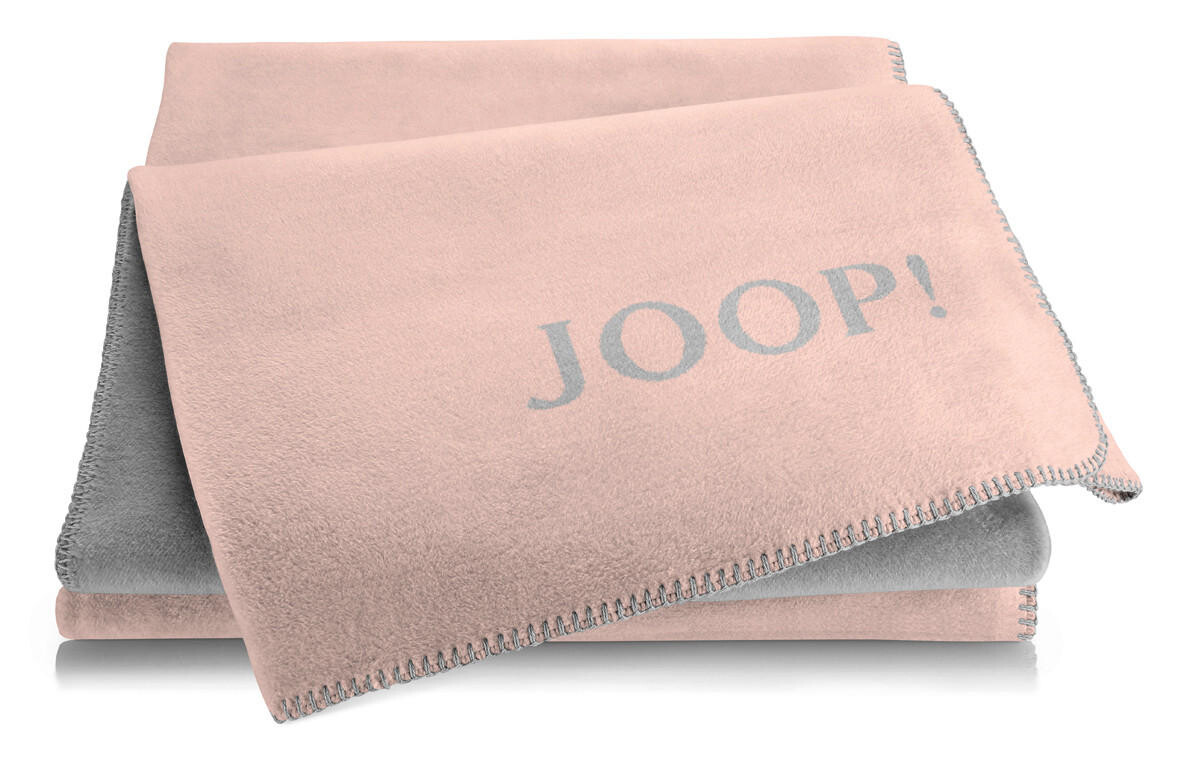

Одеяло uni doubleface Joop!, графитовый/розовый