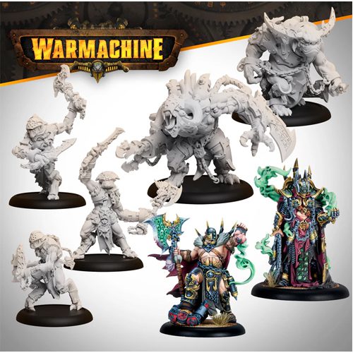 

Фигурка Warmachine: Orgoth Cursebound Command Cadre Steamforged Games