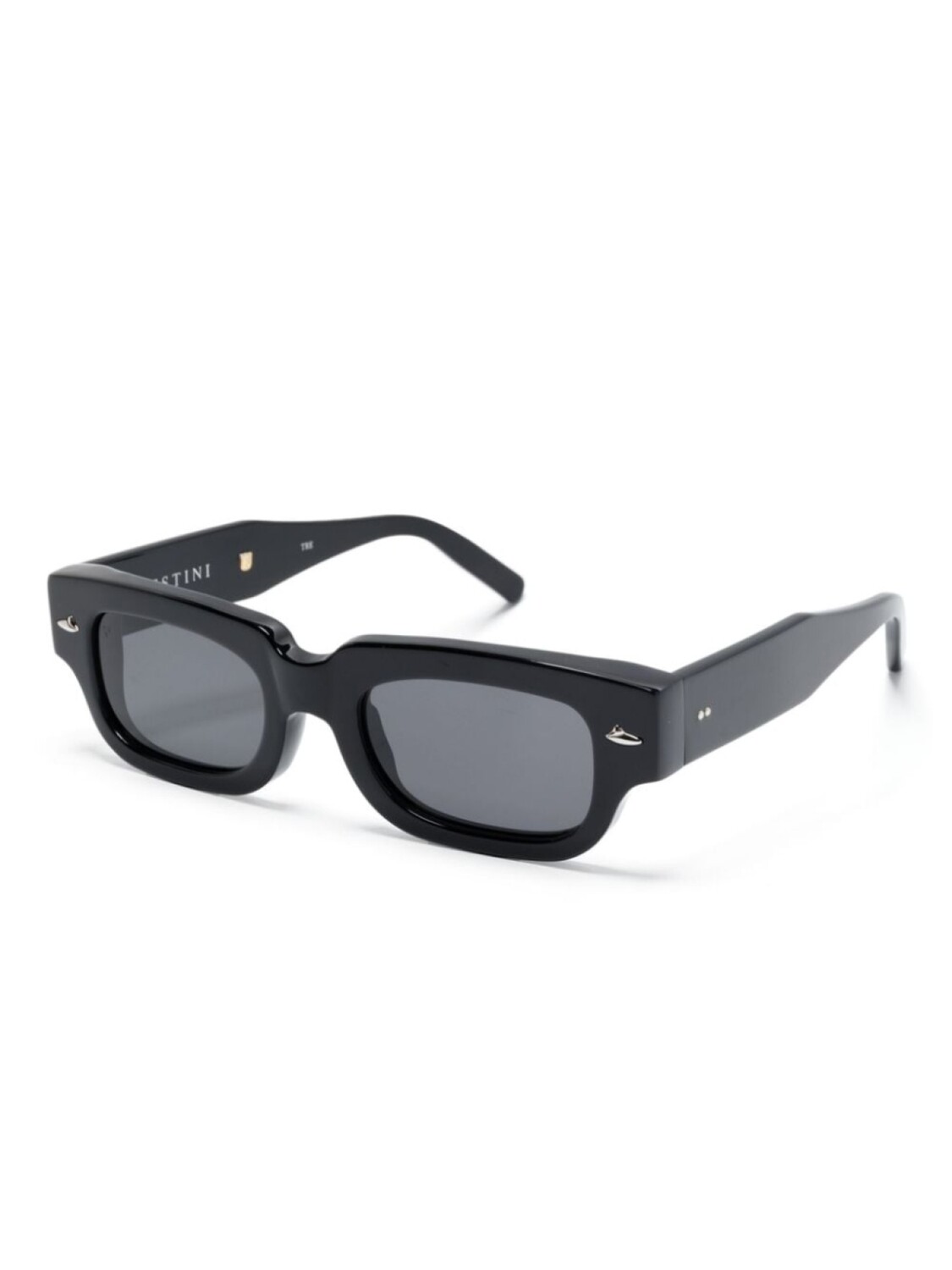 

Sestini Eyewear солнцезащитные очки Tre в прямоугольной оправе, черный