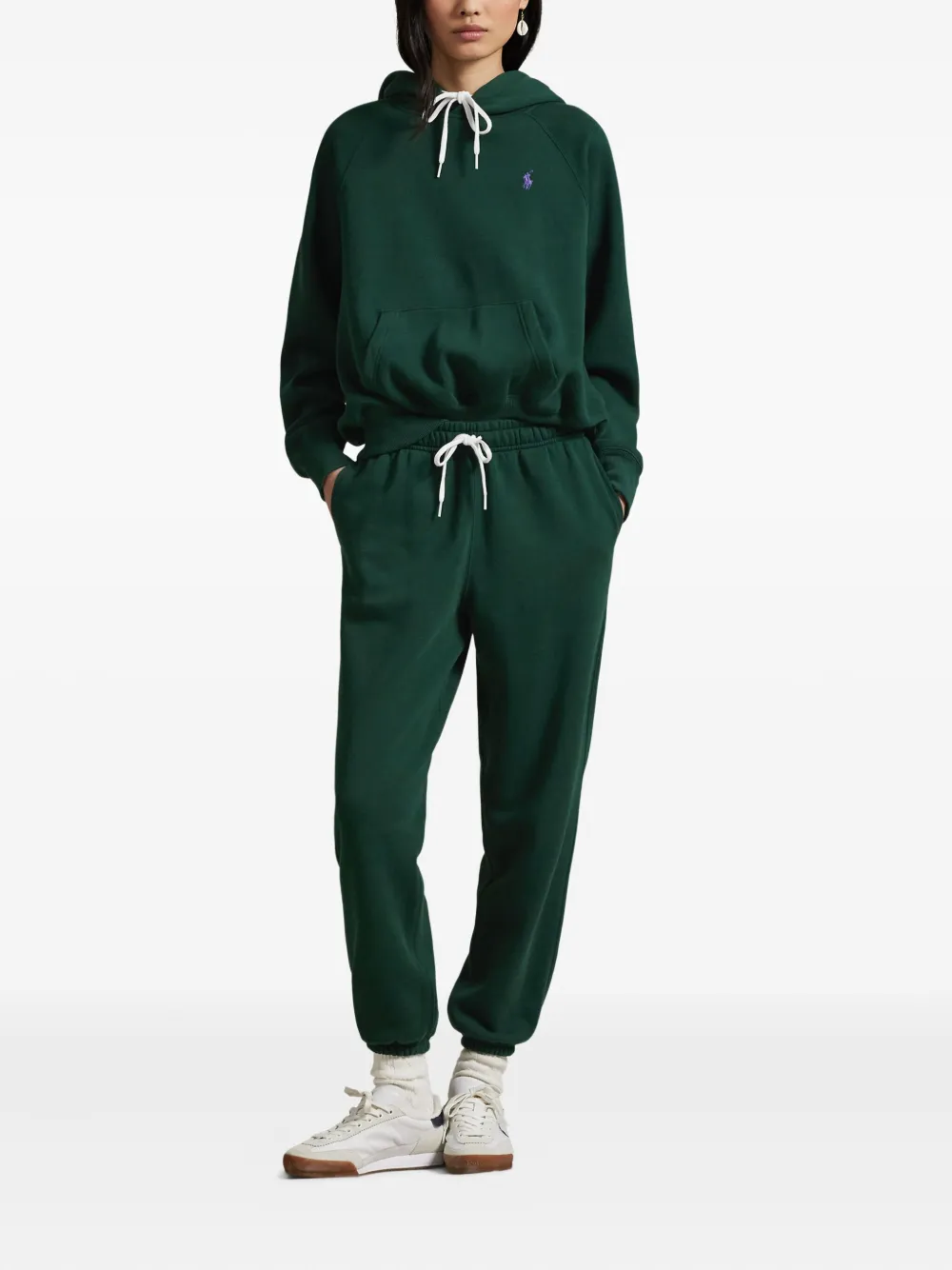 Спортивные брюки с кулиской POLO RALPH LAUREN, зеленый — фото 2