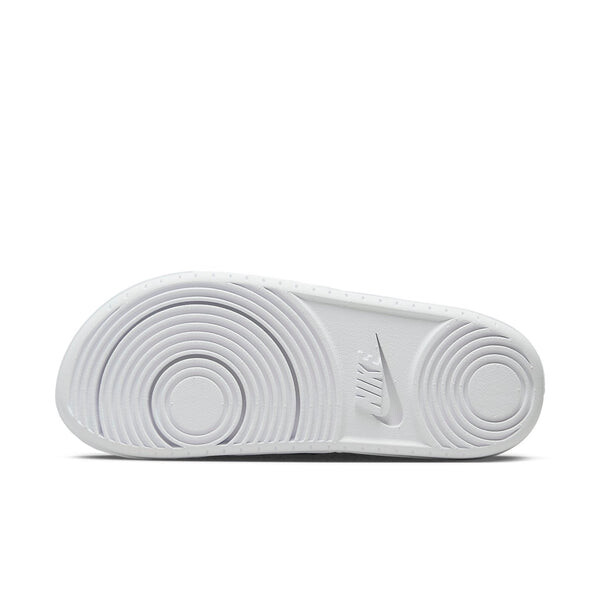 Тапочки offcourt slide 'white metallic gold' Nike, белый — фото 4