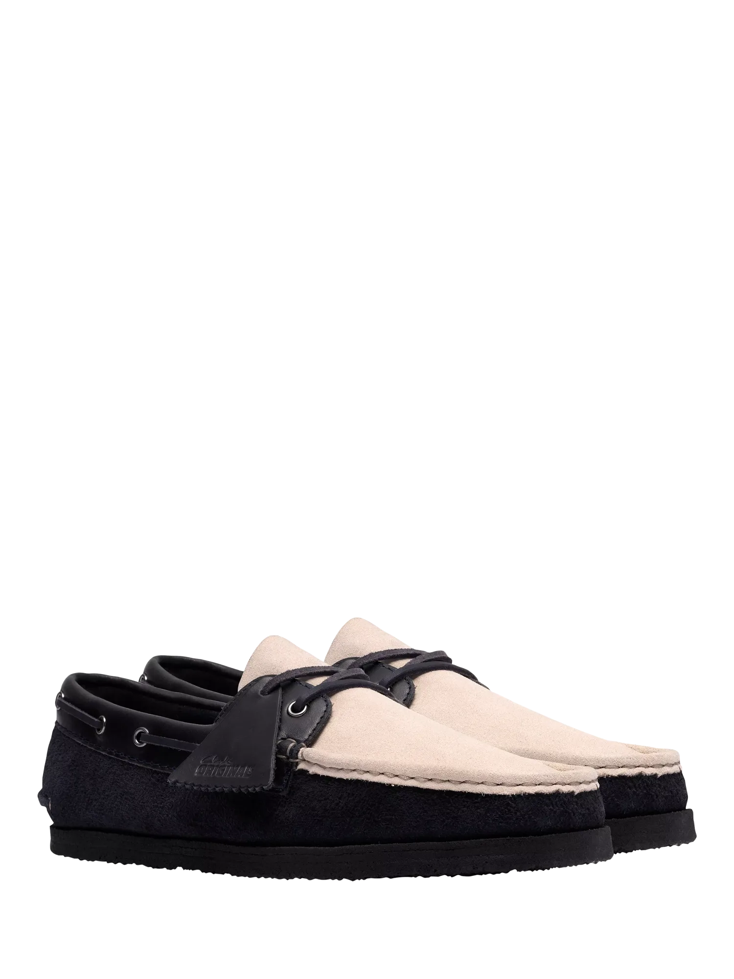 Мокасины Originals Godney Boat из замши, темно-синие/разноцветные Clarks — фото 4