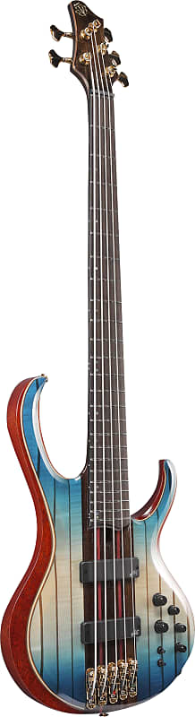 

Басс гитара Ibanez Premium BTB1935 5-string Electric Bass Guitar - Caribbean Islet Low Gloss