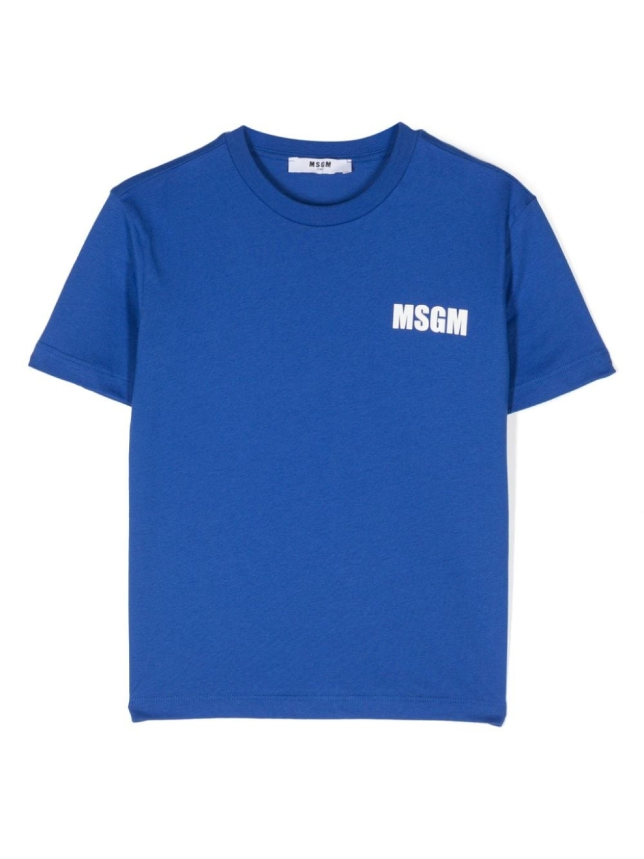 

MSGM Kids футболка с логотипом, синий