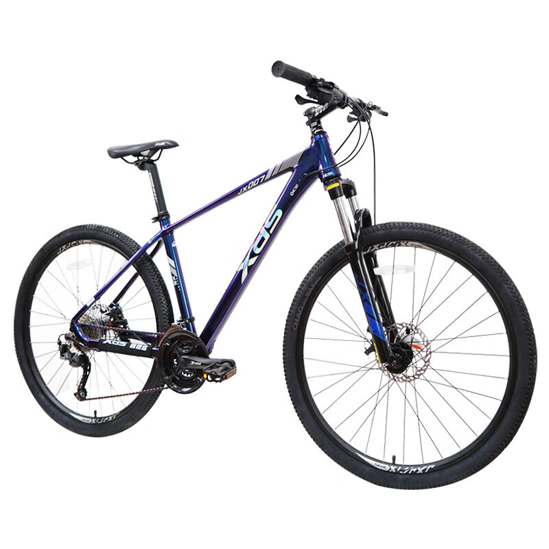 

Горный велосипед Xidesheng JX007 Elite Edition 17 дюймов, 27 скоростей, синий