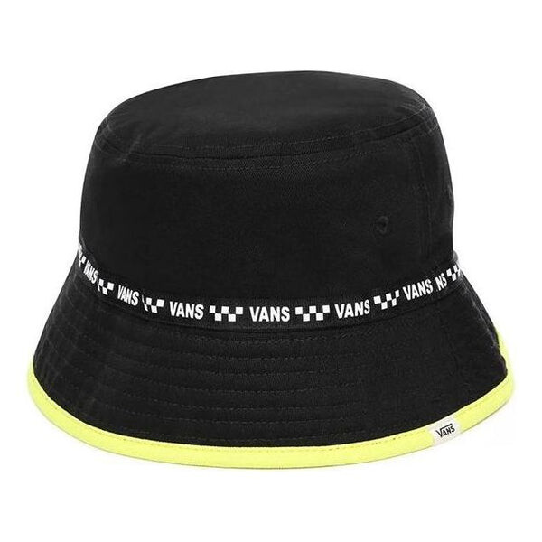 

Бейсболка delux hankley bucket hat 'black yellow' Vans, черный