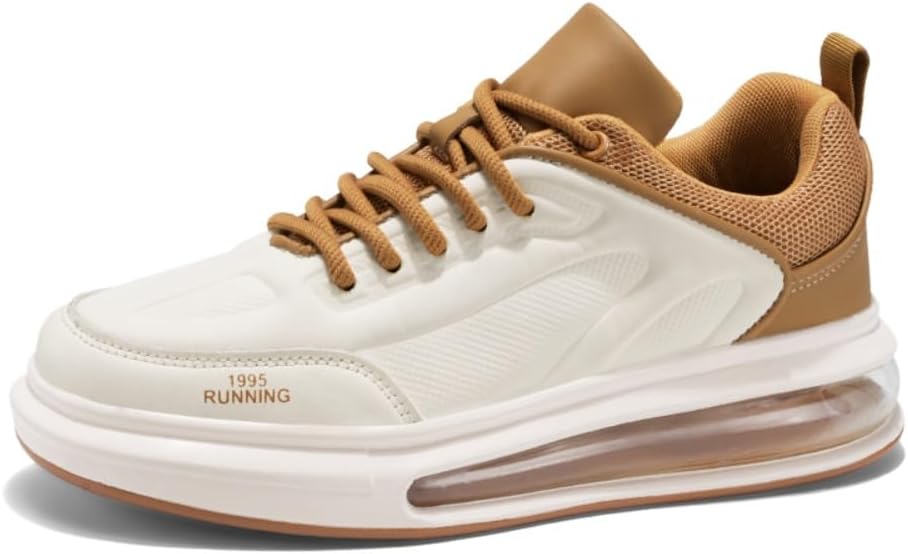 

Баскетбольная обувь 2025 года Мужская обувь Бег Спорт на открытом воздухе Кроссовки Тренировочная мода Yafexin, бежевый