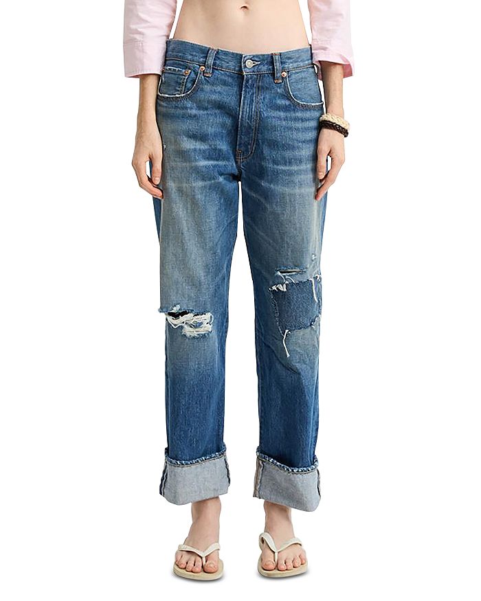 

Люси Бойфренд Джинсы в цвете Apsley Blue Denimist, синий