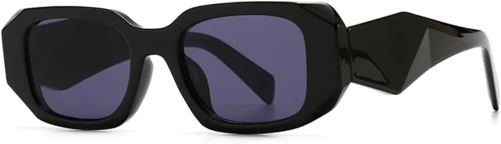 

Солнцезащитные очки с защитой UV400 | Компактная легкая оправа, цветные линзы | Для женщин и мужчин, для занятий спортом на открытом воздухе и вождения DSVIGF, Black