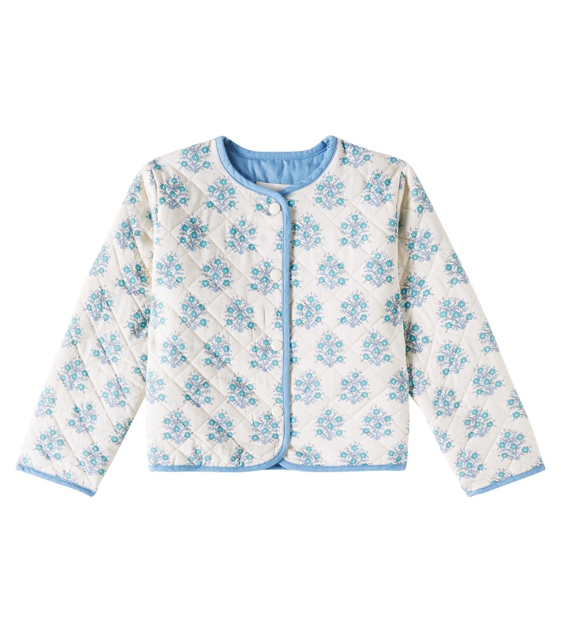 

Хлопковая куртка с цветочным принтом Kyra The New Society, Lavander Print