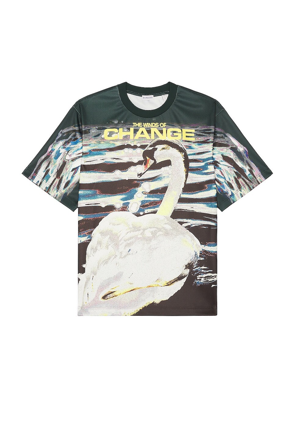 

Рубашка Burberry Swan Short Sleeve, цвет Vine