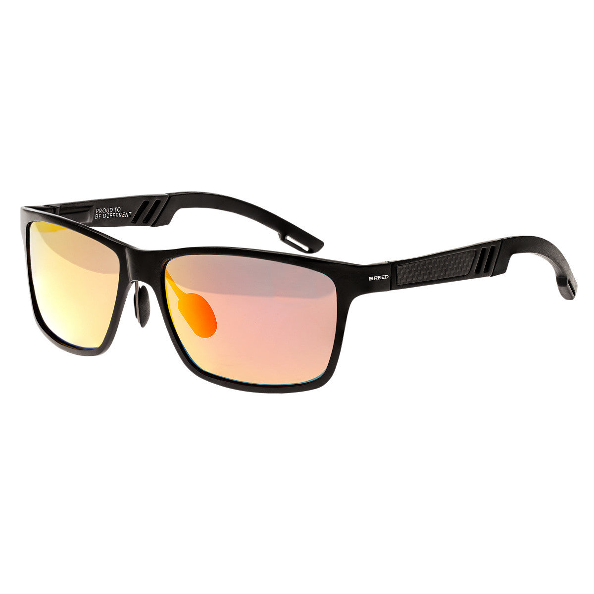 

Солнцезащитные очки Pyxis Titanium Polarized Breed, цвет black/red-yellow