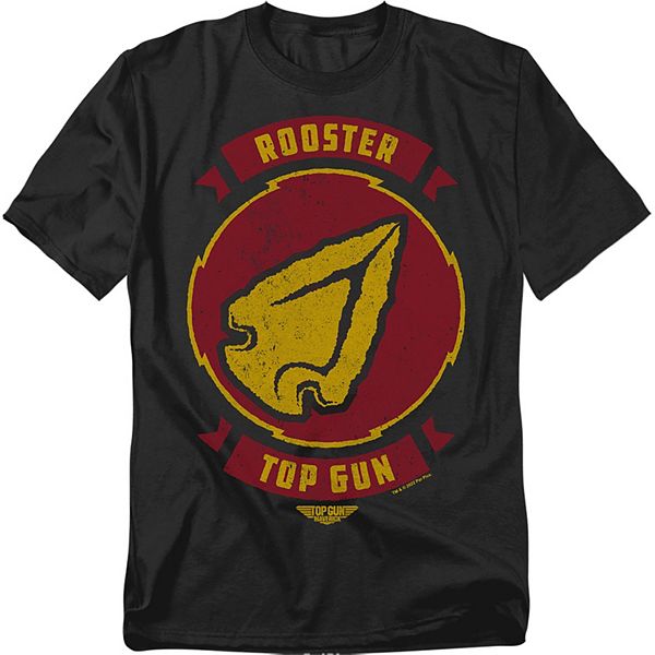 

Футболка с принтом Big & Tall Top Gun Rooster Call Sign Licensed Character