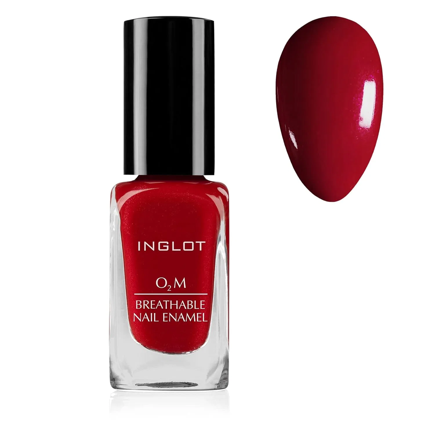 Дышащий лак для ногтей O2M от Inglot Inglot, Red