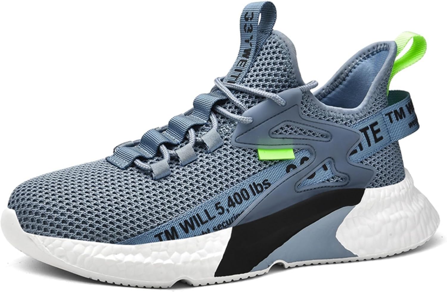 

Мужские дышащие сетчатые кроссовки для бега - легкая повседневная спортивная обувь с амортизирующими стельками Azttoztto, синий