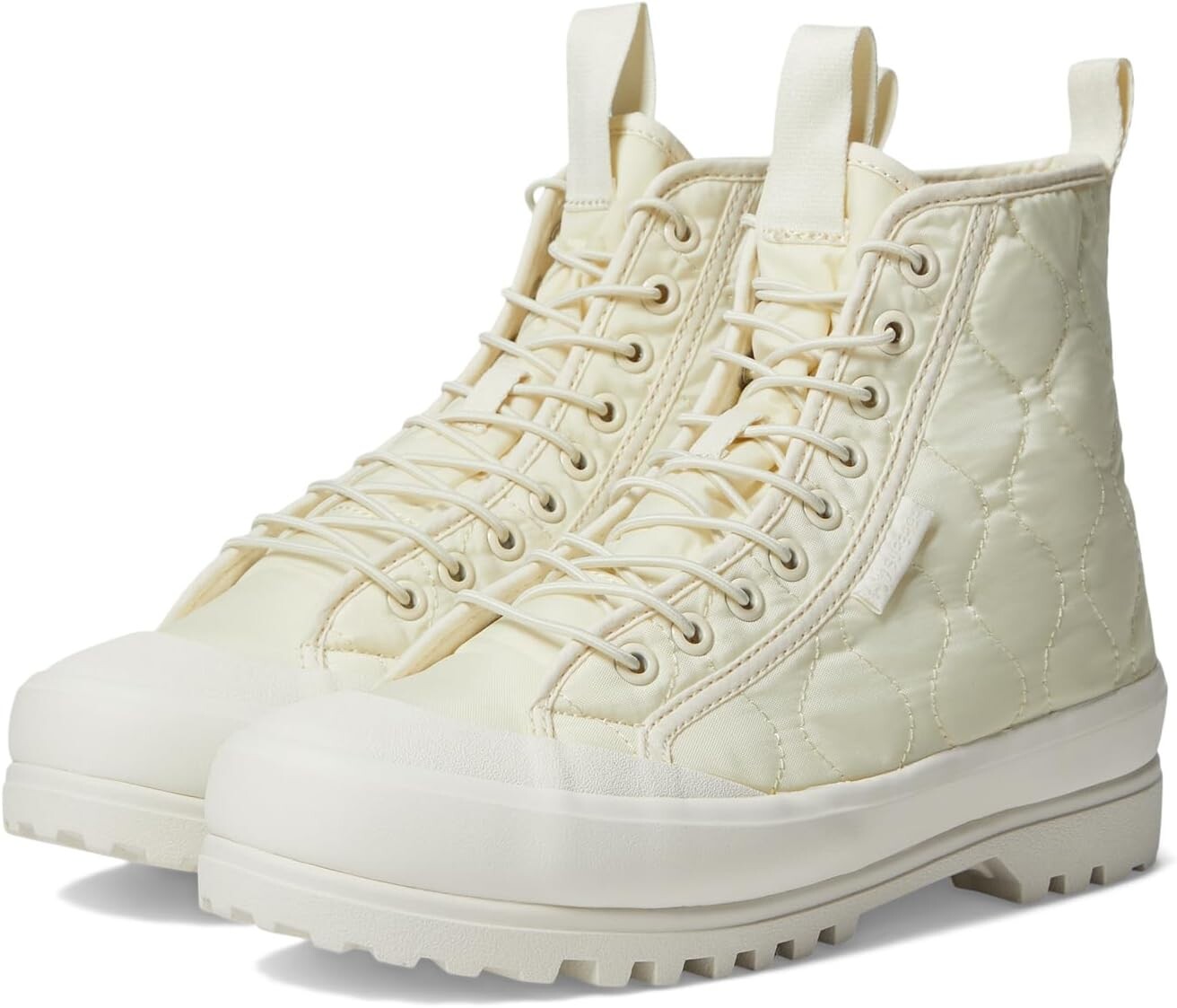

Кроссовки Superga 2644 alpina quilted nylon, цвет Off White
