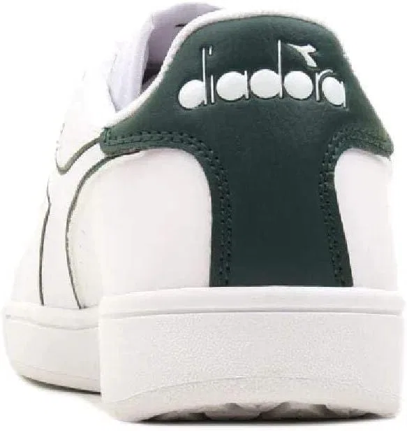 Кроссовки Diadora Unisex Torneo Gymnastics Shoes, D1184 White Posy Green — фото 3