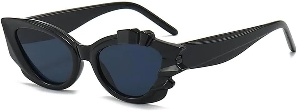 

Модные солнцезащитные очки «кошачий глаз» для женщин, винтажная оправа с градиентными линзами, роскошные очки с защитой от УФ-излучения UV400 TYUVIVO, C1