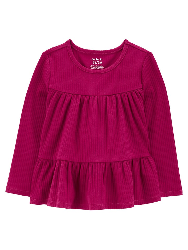 

Рубашка с длинным рукавом carter's, розовый