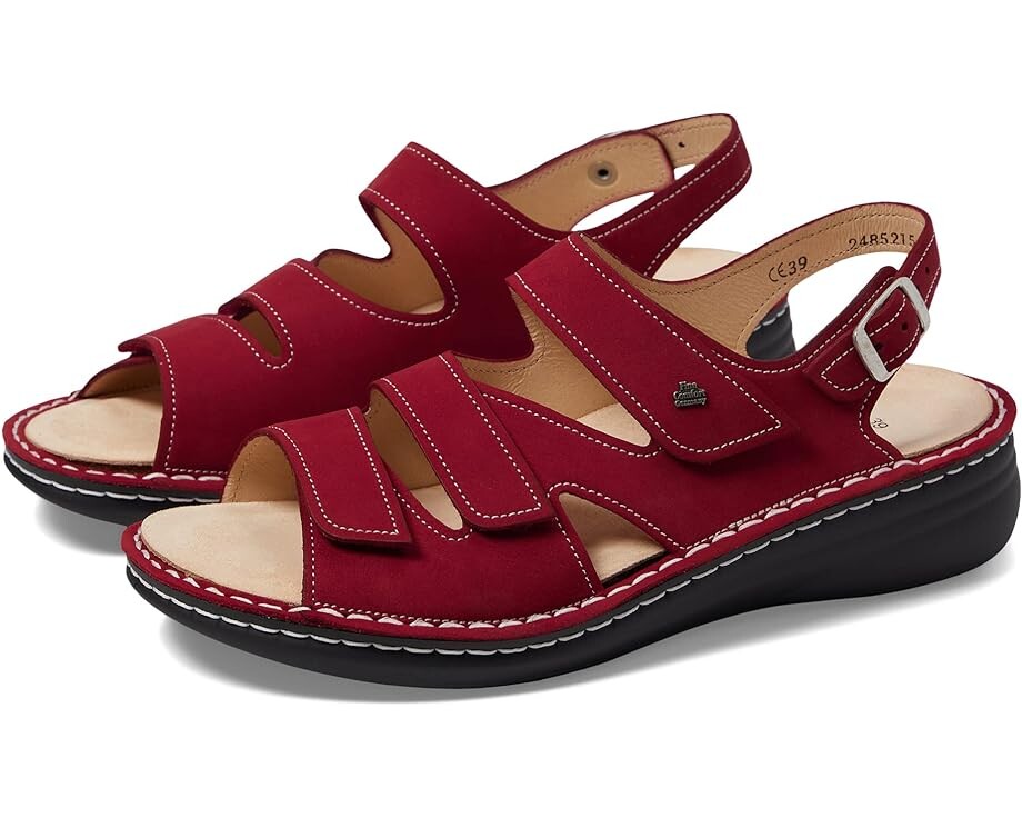 

Сандалии Finn Comfort Praia, цвет Chili Nubuck