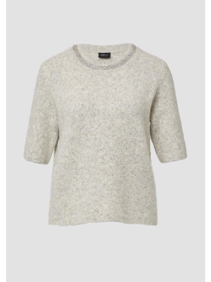 

Вязаный свитер в цвете 9305_бежевый s.Oliver